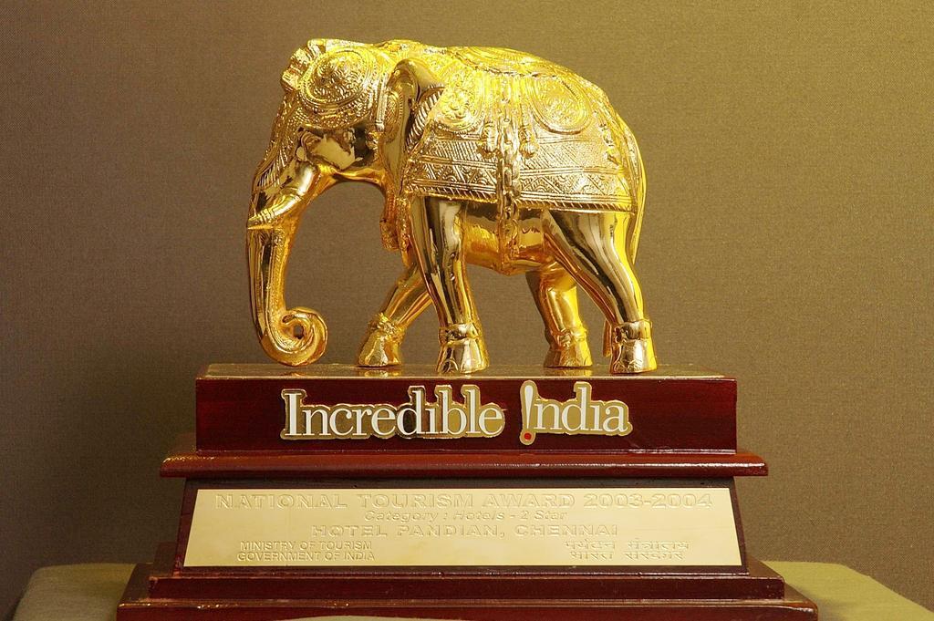 Hotel Pandian Chennai Eksteriør bilde